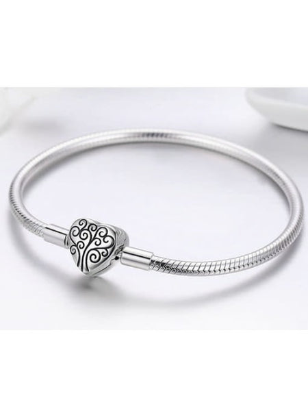 Pandora Regal Heart Padlock Bracelet